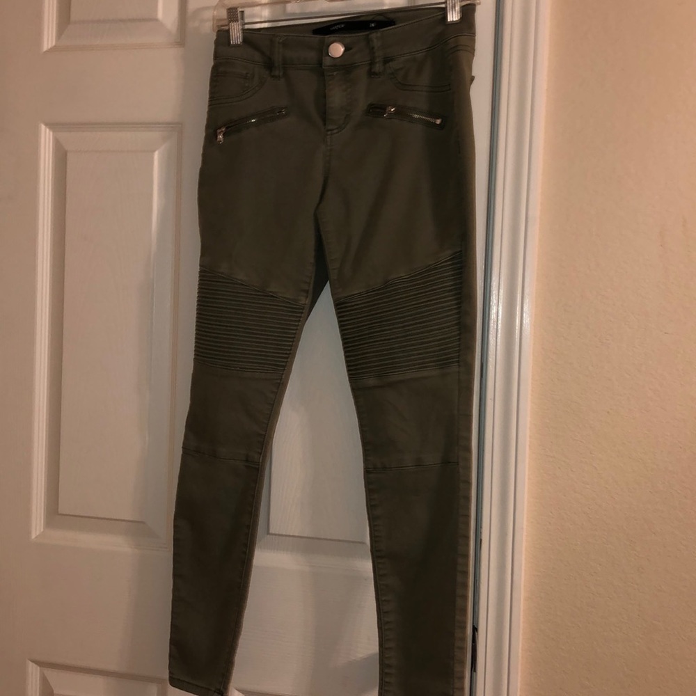Army green pants